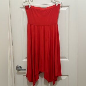 Express strapless dress